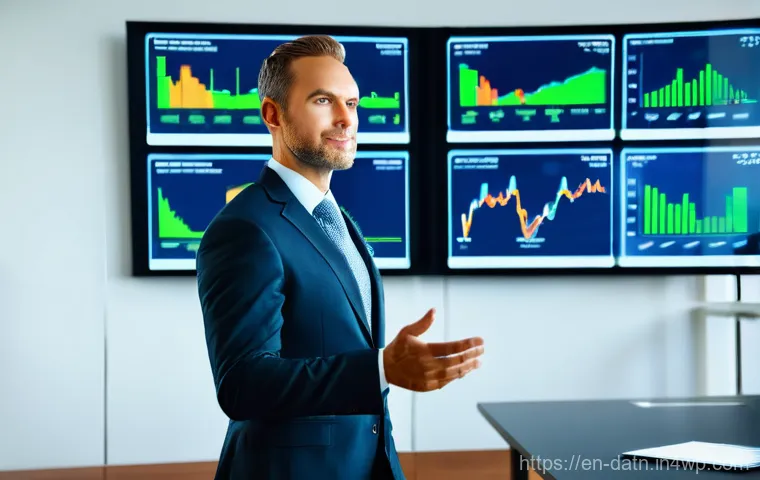 빅데이터 분석 프레임워크에서의 성과 측정 - **Image Prompt 1: Navigating the Data Deluge to Insight**
    "A diverse female professional, mid-30...